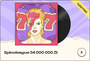Okładka promocji Spinoleague 54 000 000 zł w casino vinyl